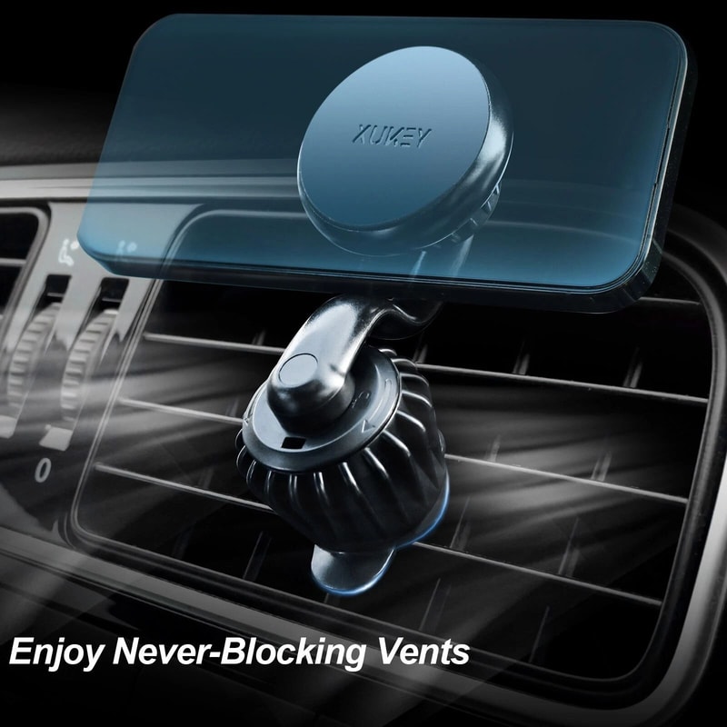 Magnetic Air Vent Car Phone Holder 360 Rotation Universal Mount 3