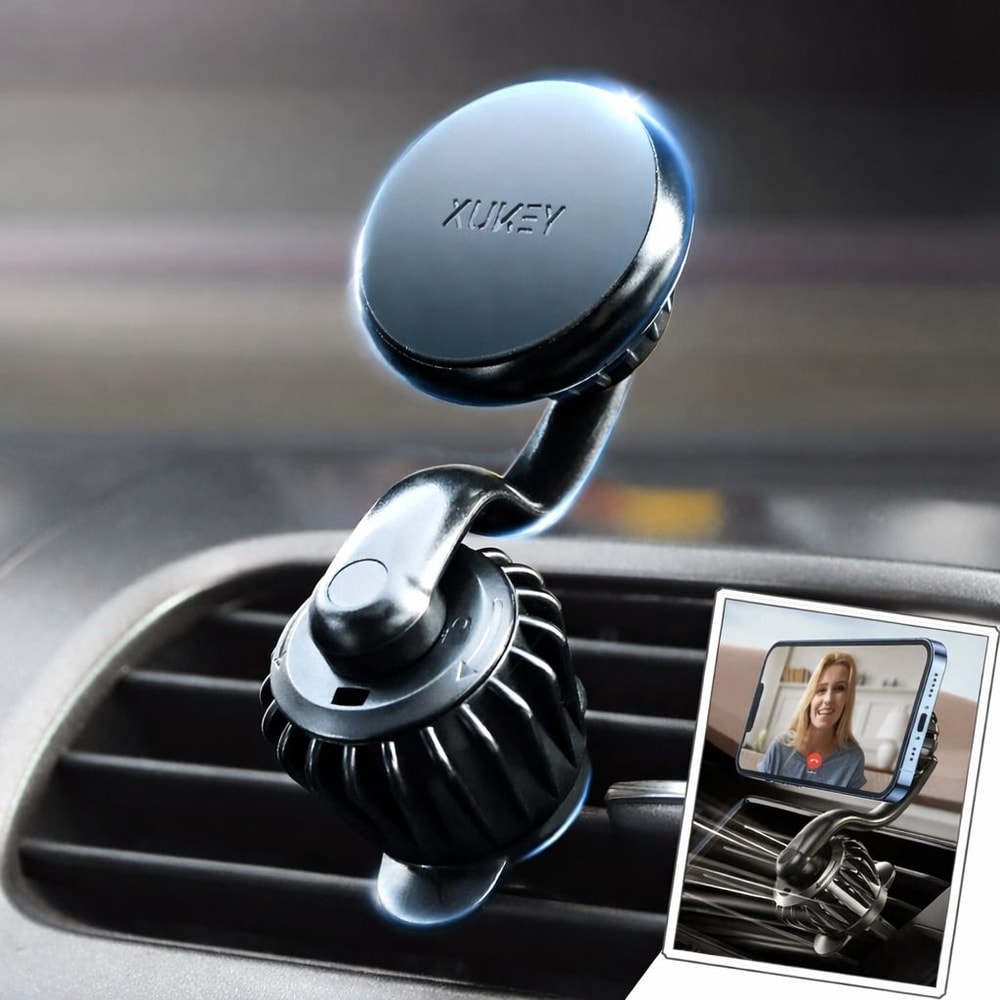 Magnetic Air Vent Car Phone Holder 360 Rotation Universal Mount 0