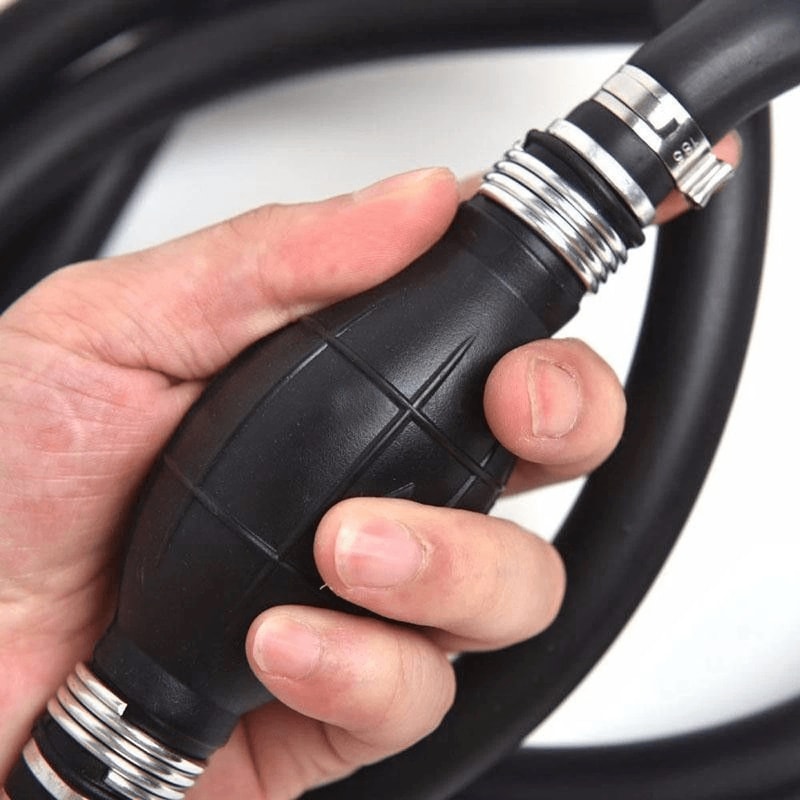 Marine Outboard Boat Motor FuelGas Hose Line Assembly With Primer Bulb 2