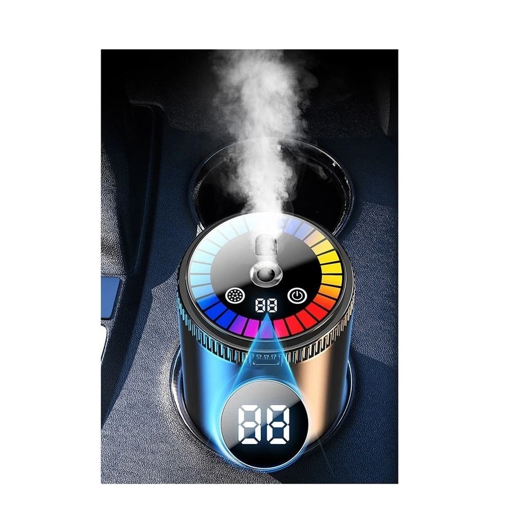 Smart Car Air Freshener Diffuser With Starry Sky Projection And Adjustable Scent 1