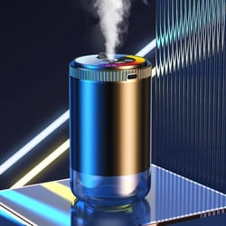 smart car air freshener diffuser with starry sky projection and adjustable scent