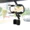 360 Rotating Rear View Mirror Phone Holder For Car 0