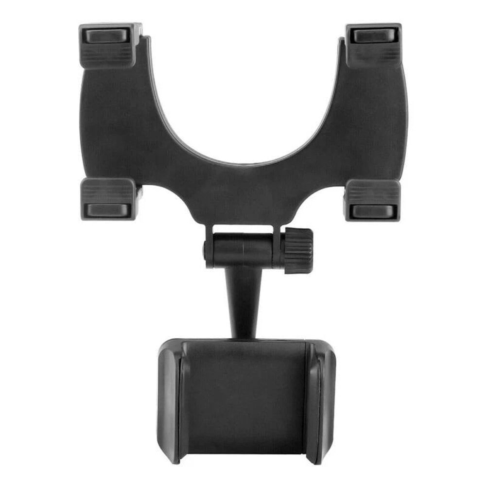 360 Rotating Rear View Mirror Phone Holder For Car 9