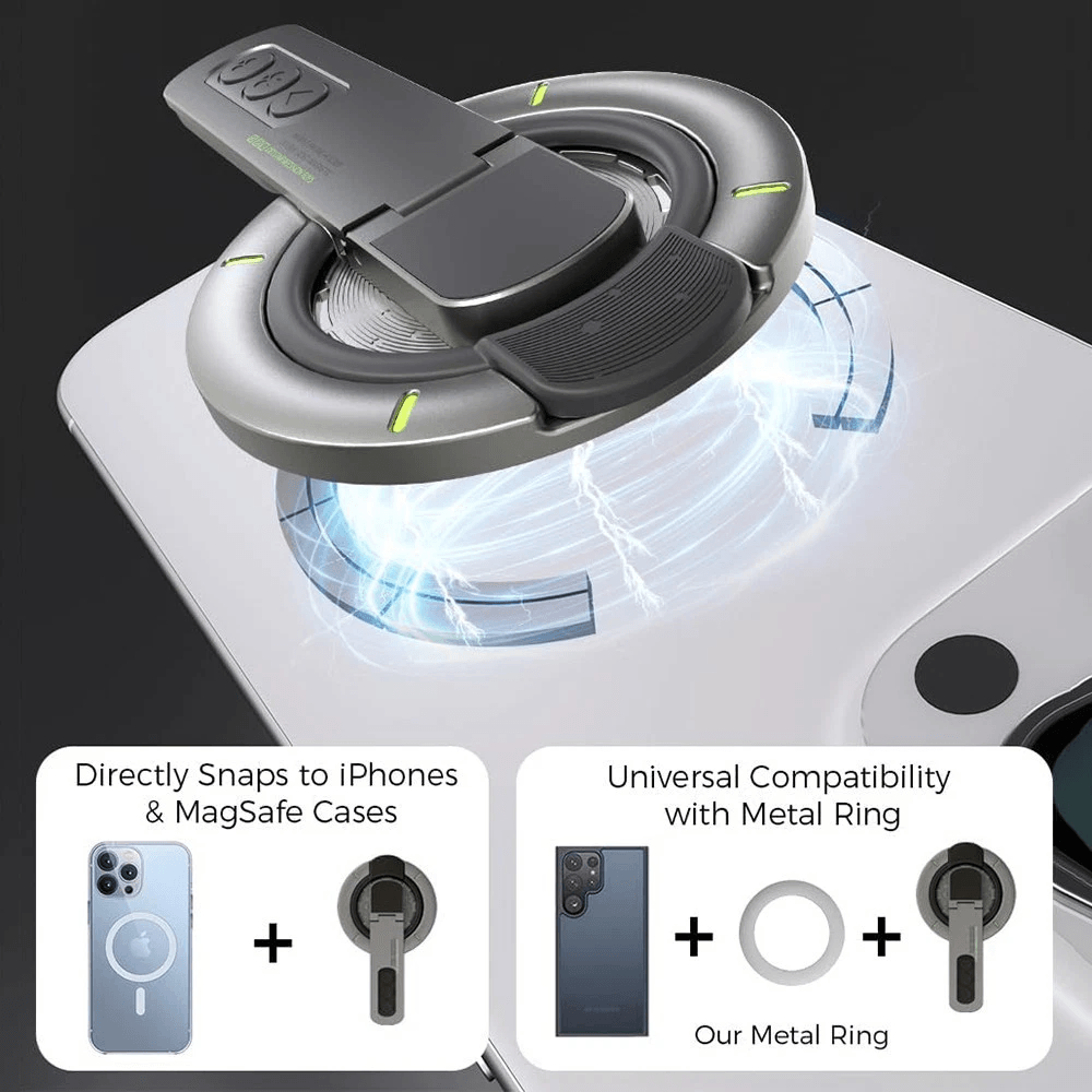 Magnetic Ring Grip Stand For IPhone 10