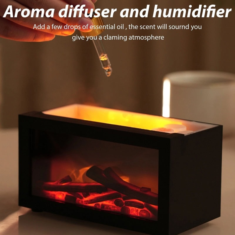 Fireside Glow Aroma Diffuser Humidifier 2