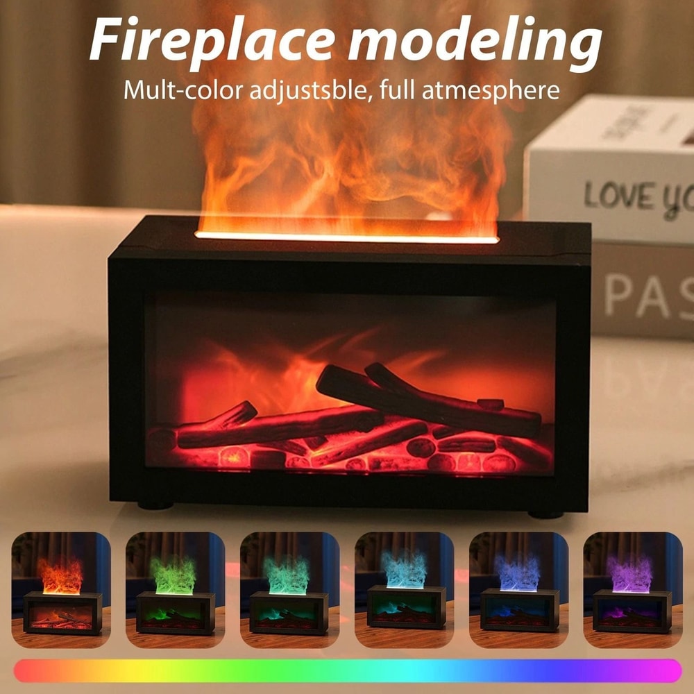 Fireside Glow Aroma Diffuser Humidifier 3