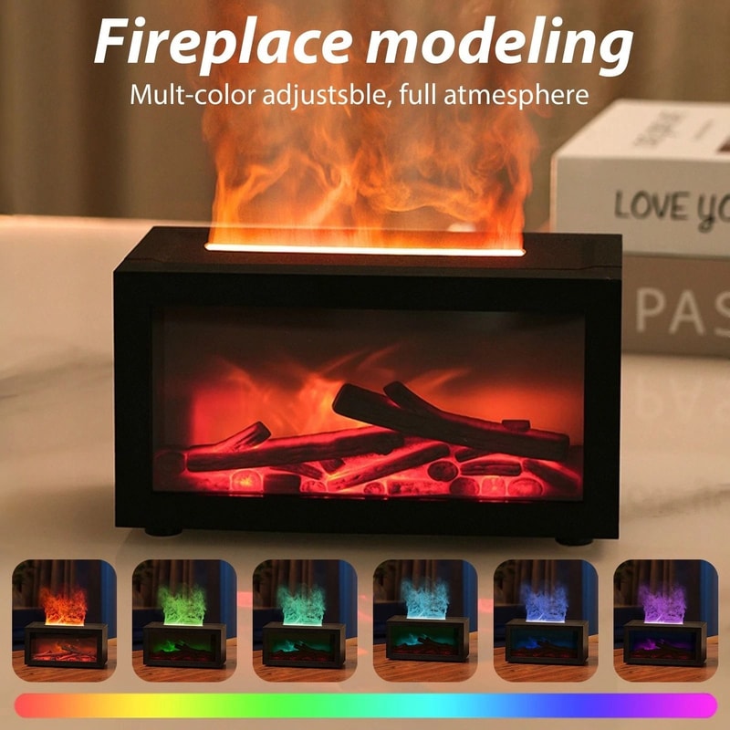 Fireside Glow Aroma Diffuser Humidifier 3