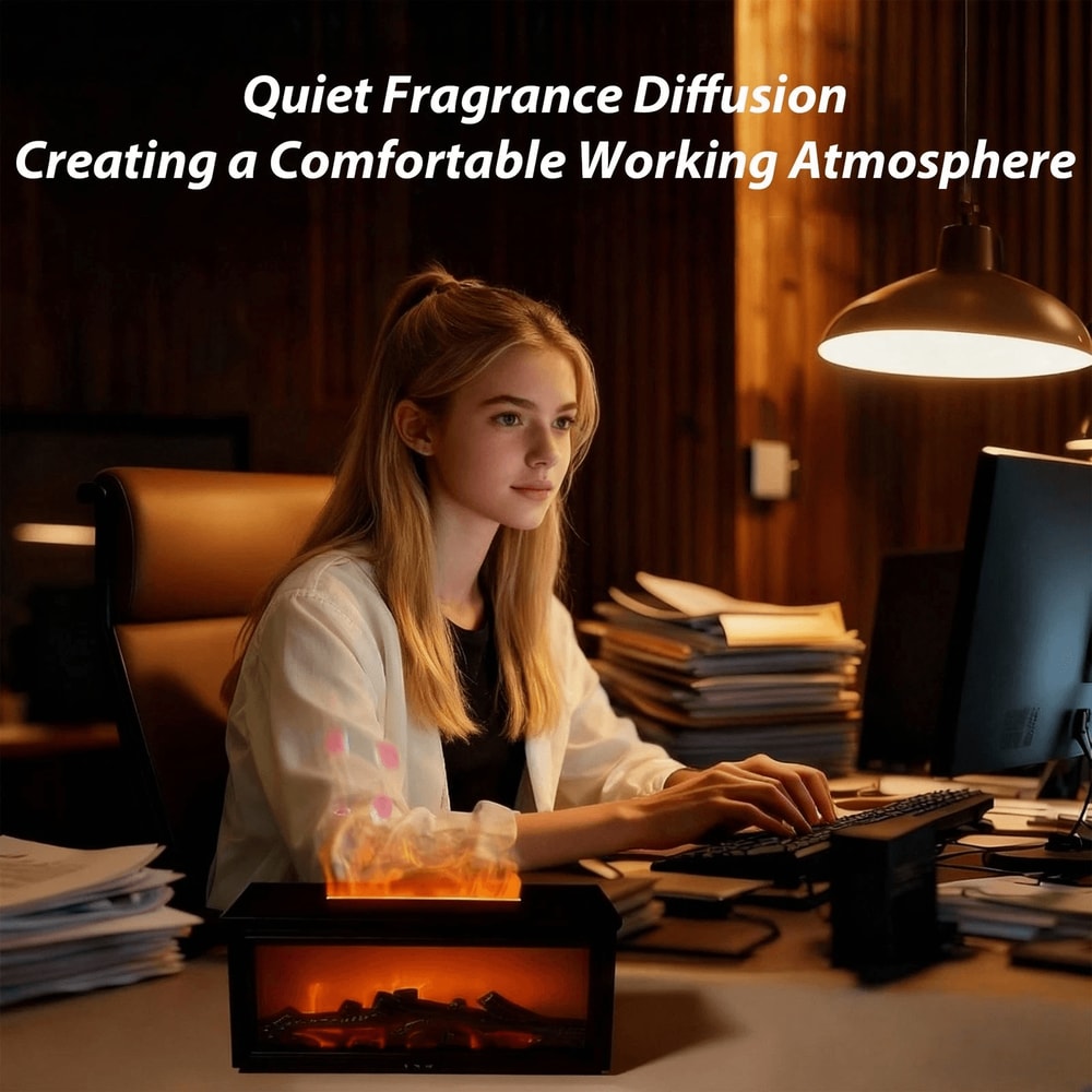 Fireside Glow Aroma Diffuser Humidifier 7