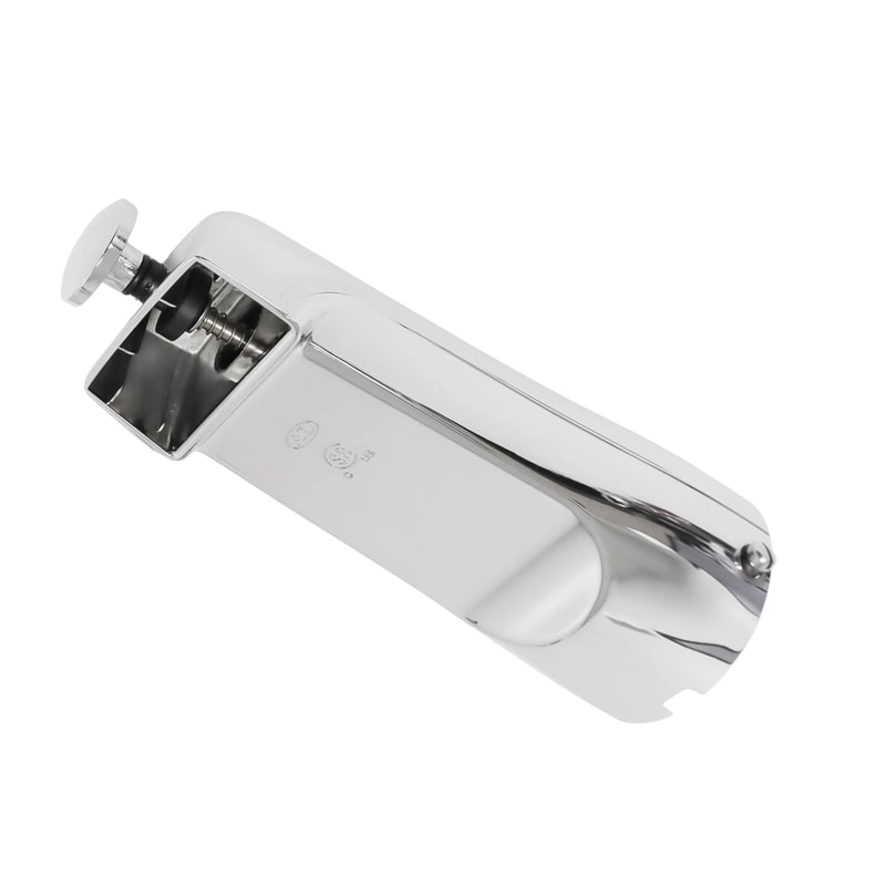 Mixet Slip Fit Diverter Tub Spout Chrome 5