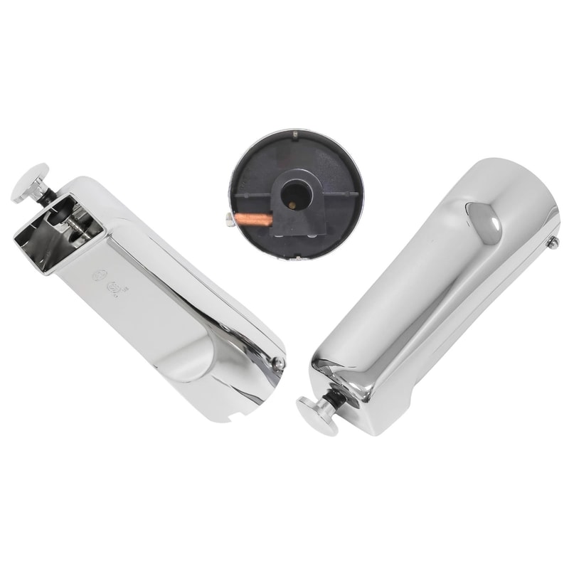 Mixet Slip Fit Diverter Tub Spout Chrome 0