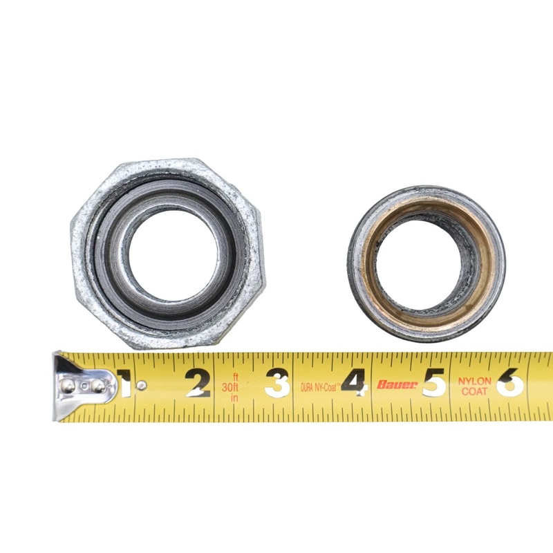 Galvanized Iron Union With Brass Seat 5