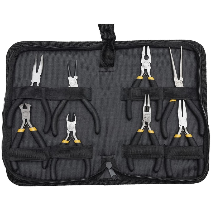 Precision Jewelry Pliers Set With Case 0
