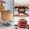 Silver Rotating Cake Stand Aluminum Noiseless Turntable For Decorating 1