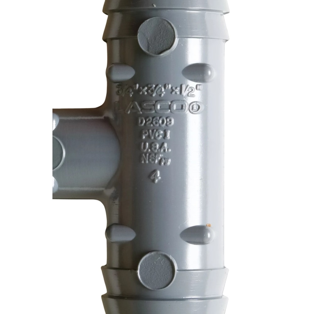 PVC Insert Tee Plastic Insert Fitting For Barbed Pipe Connections 3