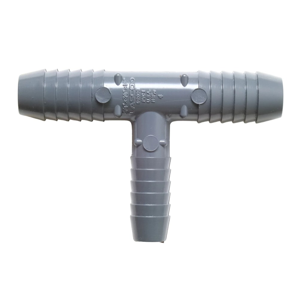 PVC Insert Tee Plastic Insert Fitting For Barbed Pipe Connections 0