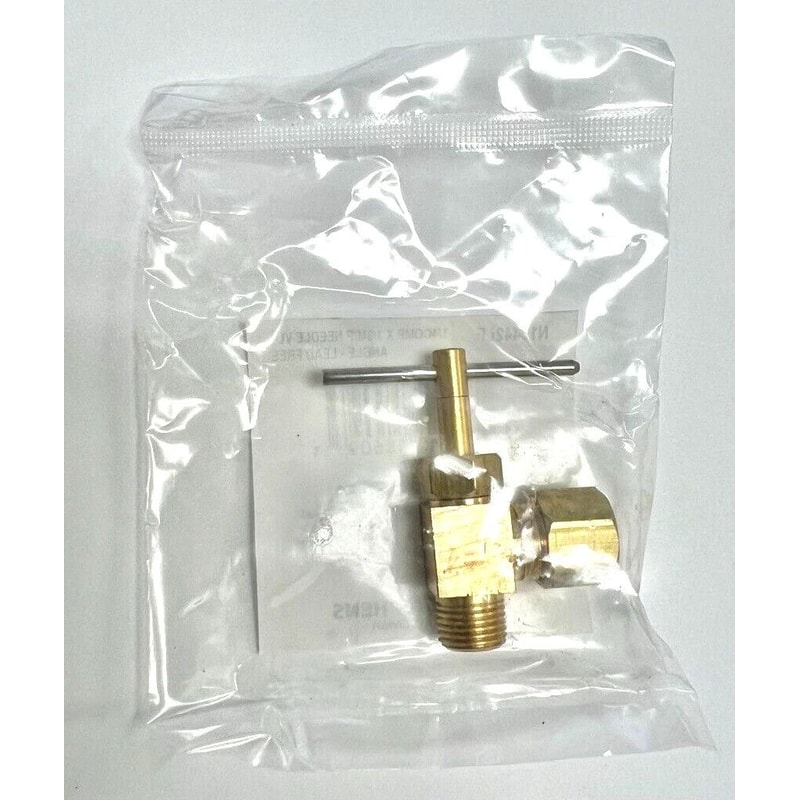 Jones Stephens Lead Free Compression Valve MIP Angle Needle Valve 5