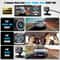 Dual Lens Car Dash Cam With FrontRearInside Video Recorder And G Sensor 7