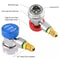 Premium Automotive AC Service Coupler Set Leak Proof HighLow Side AC Quick Coupler Adapter 5