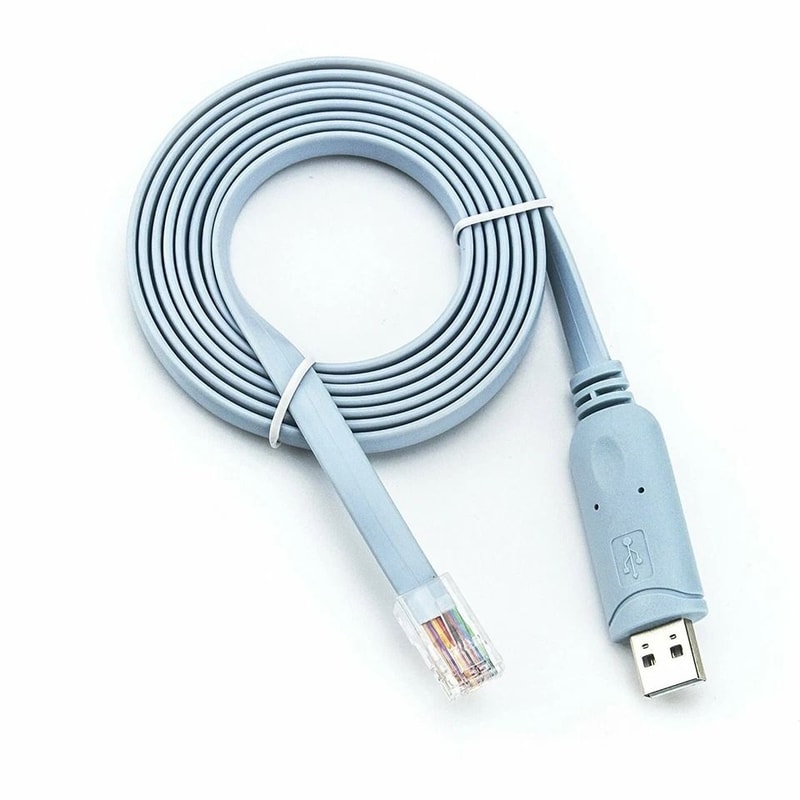 FTDI USB To RJ45 Console Cable For Cisco Routers With Chip USB Console Adapter 0