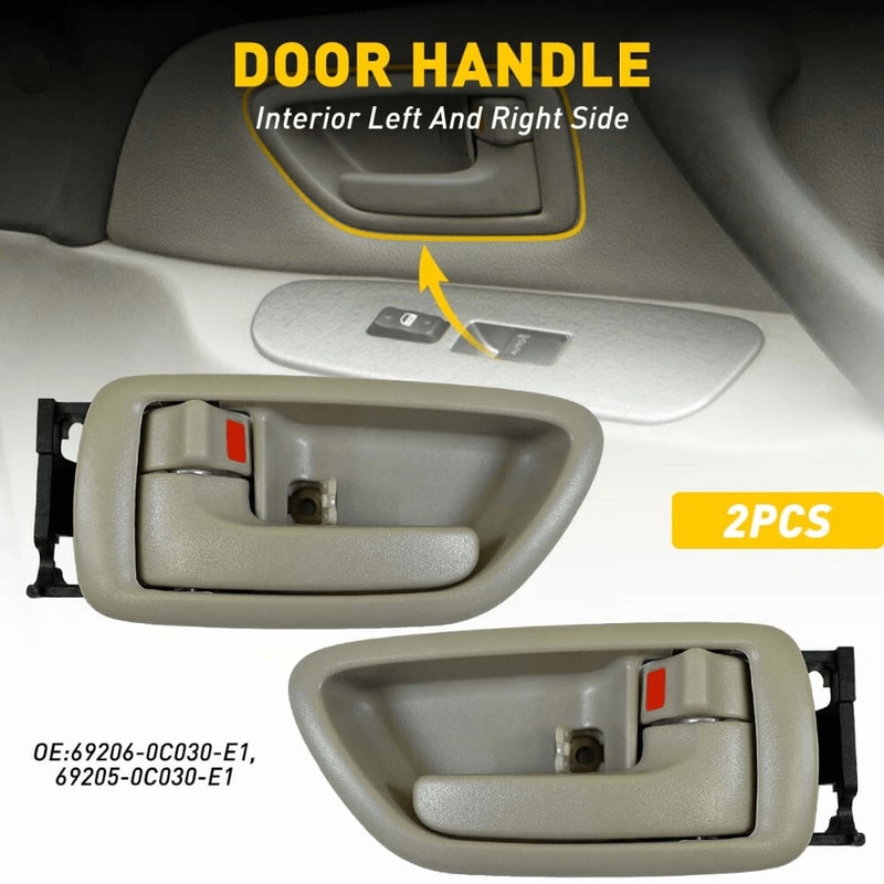 Toyota Sequoia Interior Door Handles Set Front Rear Replacement Handles 7