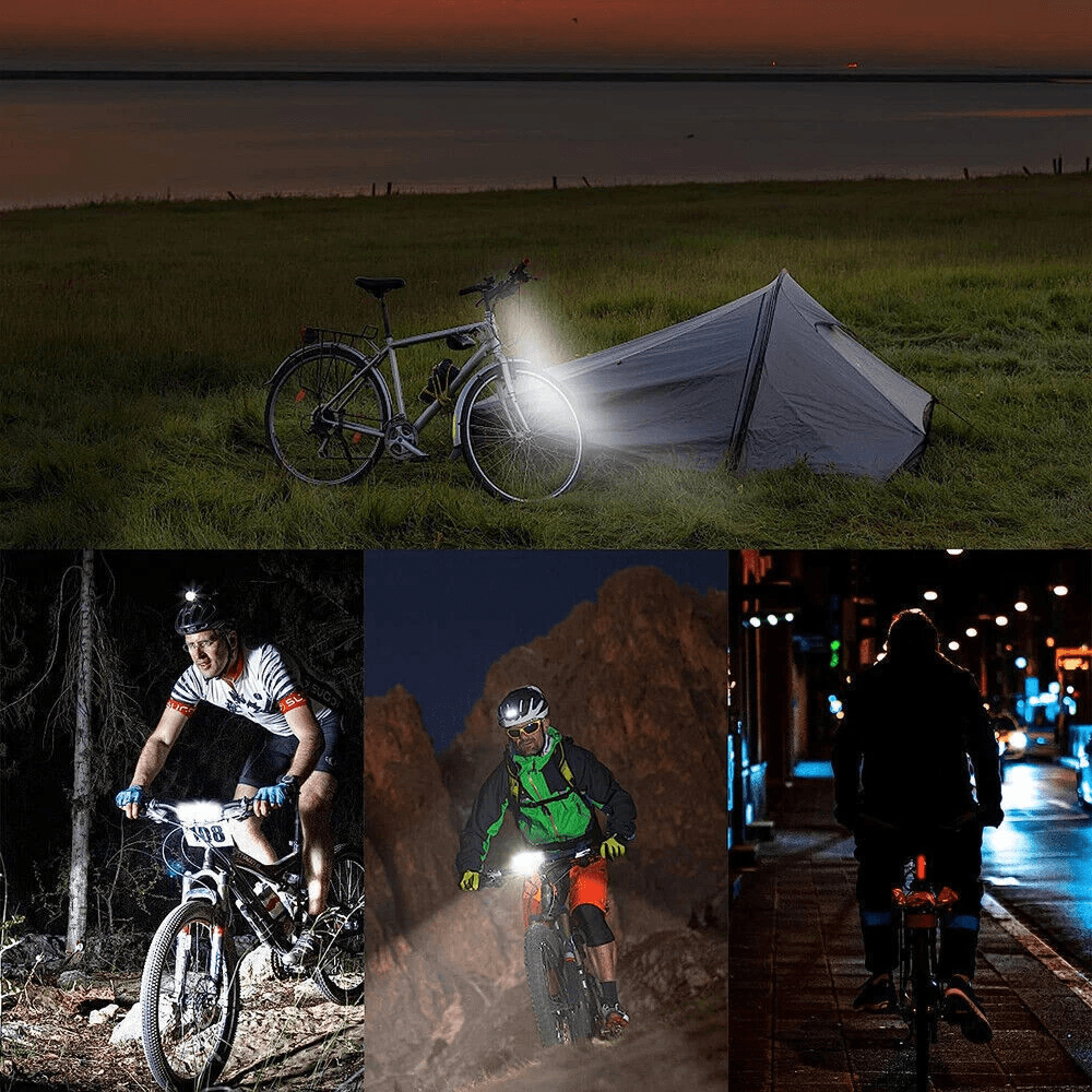 Waterproof Super Bright LED Bike Light USB Rechargeable Bicycle Front Headlight For Cycling 2