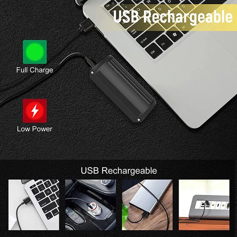 Waterproof Super Bright LED Bike Light USB Rechargeable Bicycle Front Headlight For Cycling 5