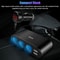 3 Way Car Cigarette Lighter Splitter With Voltage Display Dual USB For Truck Ultimate Power Soluti 5