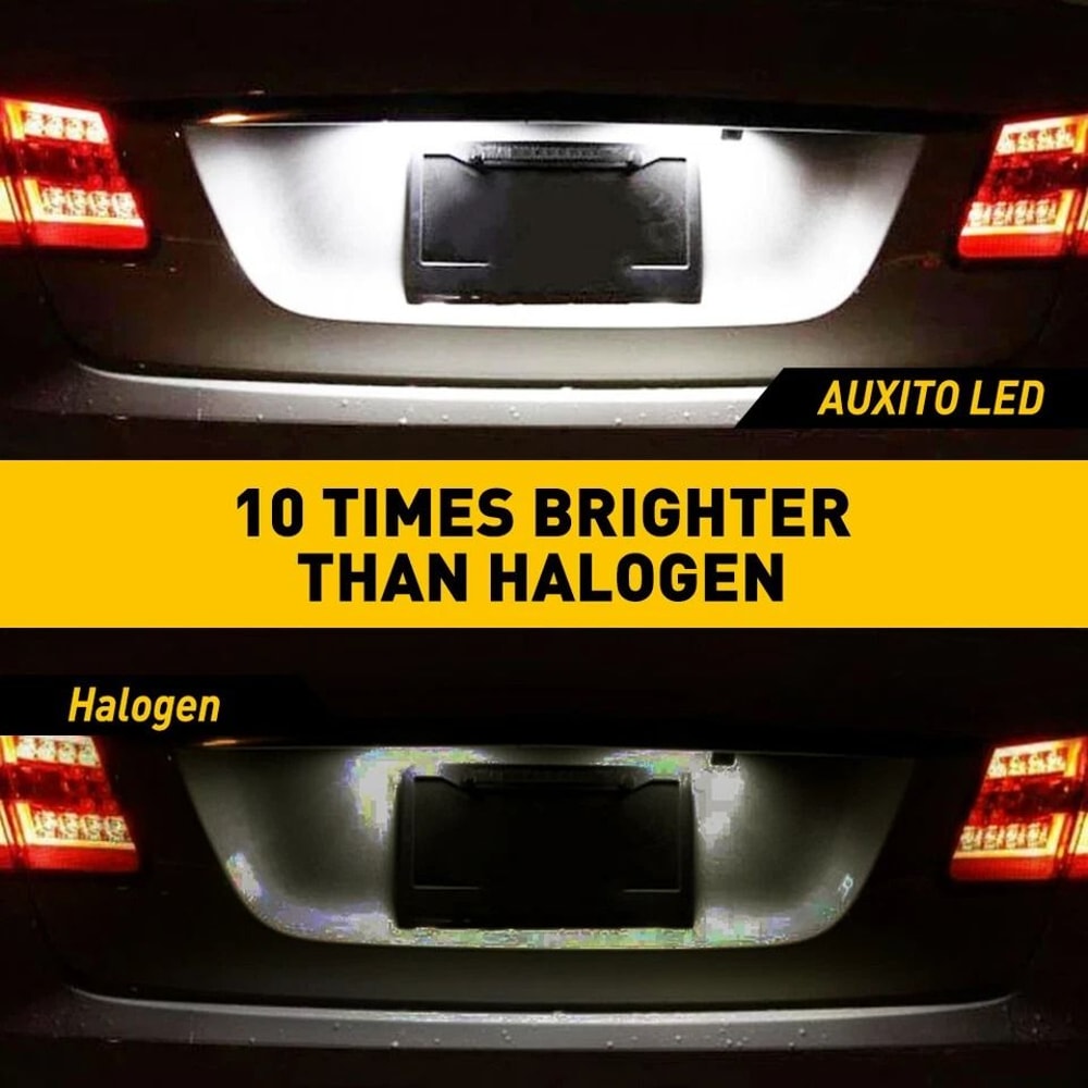 LED License Plate Light For Honda Accord White Lighting 6