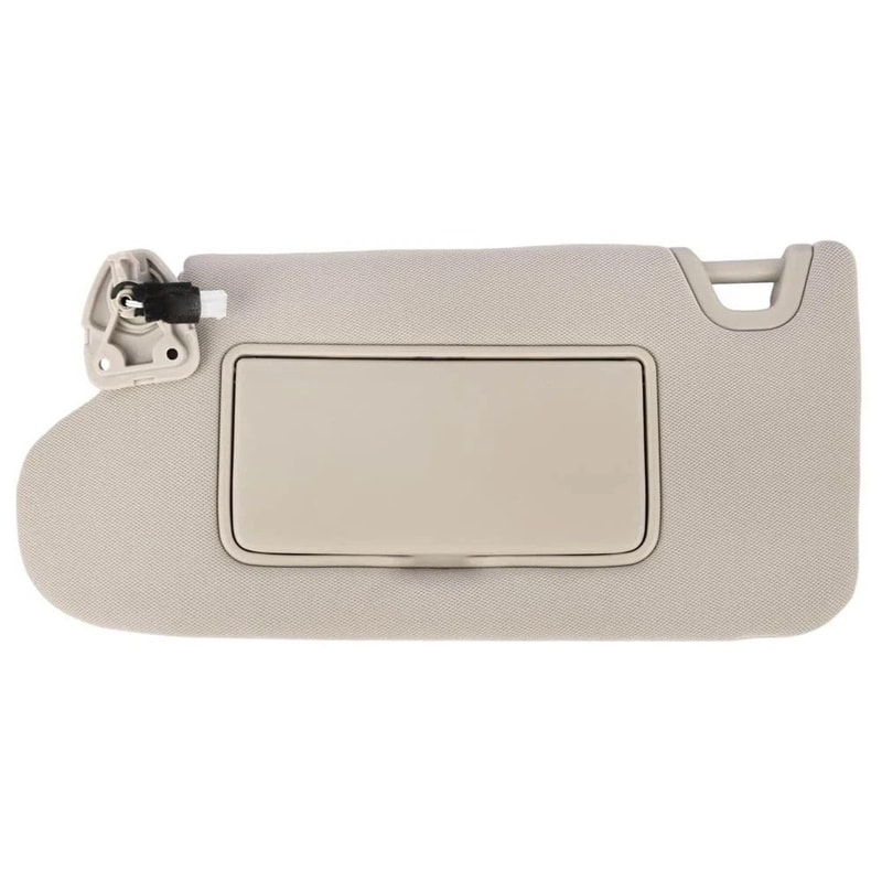 Beige Left Driver Side Sun Visor With Light For Nissan Altima 2