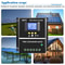 MPPT Solar Charge Controller With Dual USB Ports LCD Display 8