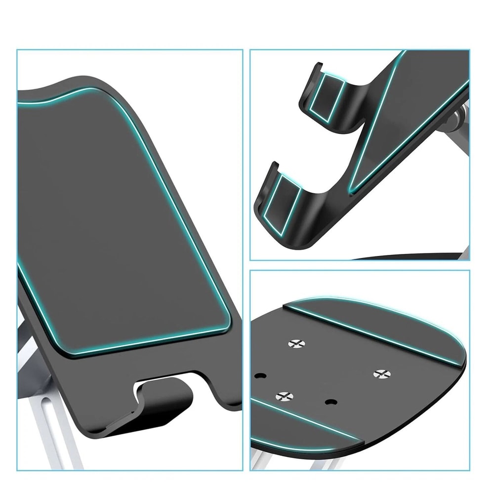 Foldable Adjustable Tablet Stand Desk Mount For IPhone And Android Phones 4