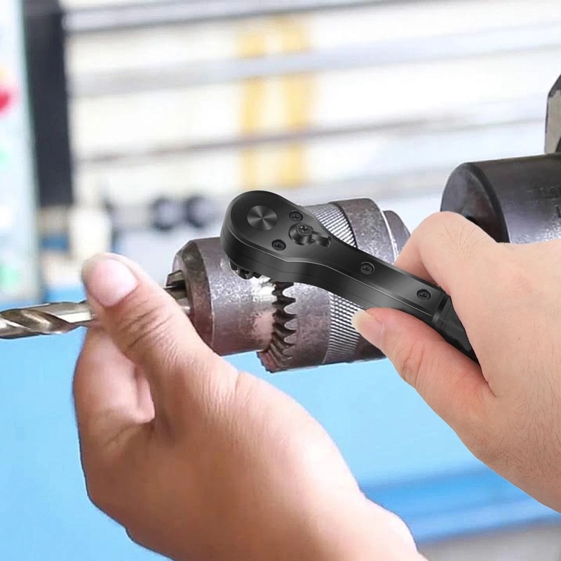 Ratchet Spanner Drill Chuck Key Wrench Universal Chuck Key Replacement For Power Tools 0