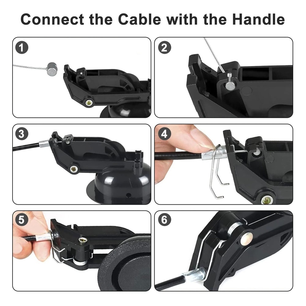 Universal Recliner Sofa Pull Handle Replacement Lever Durable Couch Release Mechanism 4