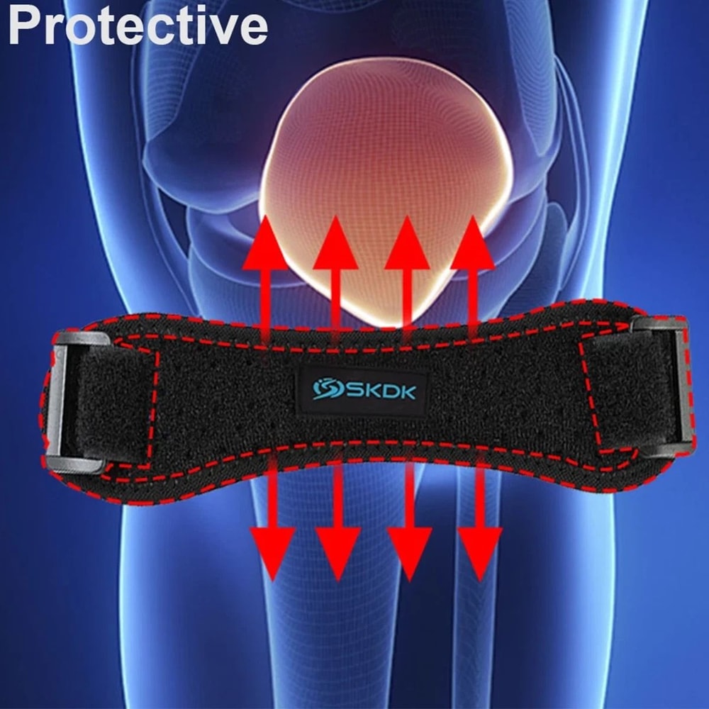 Knee Brace Support Patella Stabilizer For Arthritis Tendon Pain Relief 6