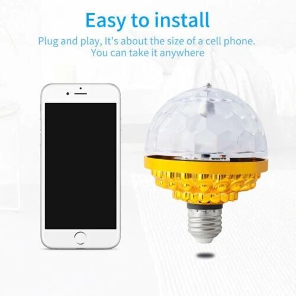 LED Disco Ball Light With Remote Control Party Magic Stage Light For DJs And Events 4