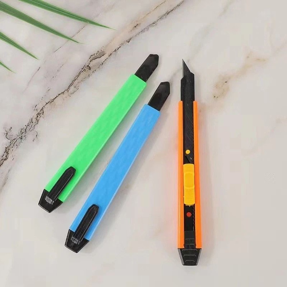 Heavy Duty Box Cutter Knife With Adjustable Length And Rust Resistant Handle 5