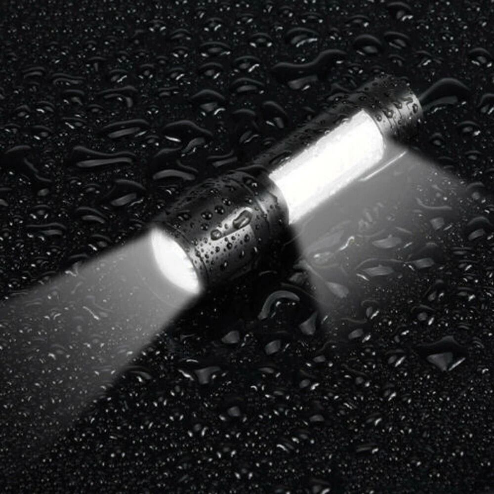 Compact USB Rechargeable Tactical LED Flashlight Super Bright Mini Torch With 3 Modes 0