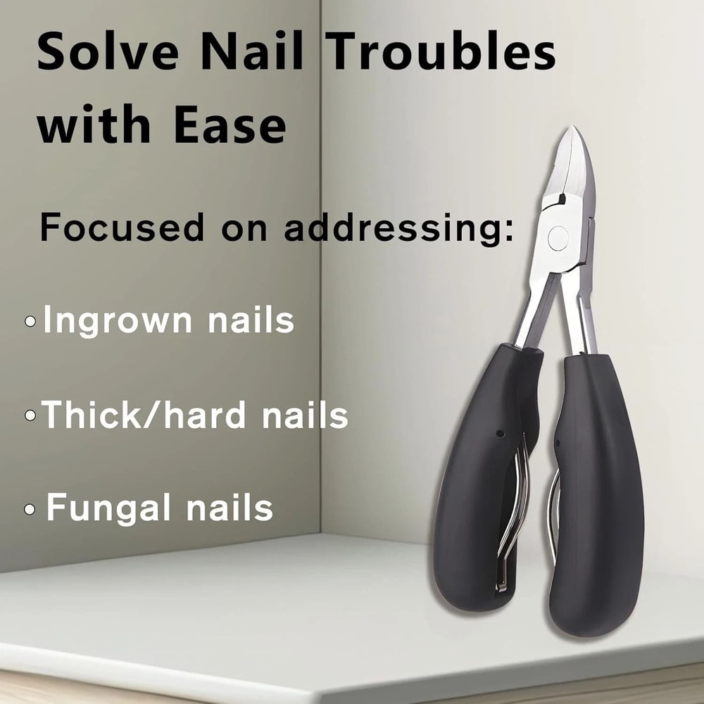 Extra Large Toenail Clippers For Thick Nails Heavy Duty Stainless Steel Cutter 2