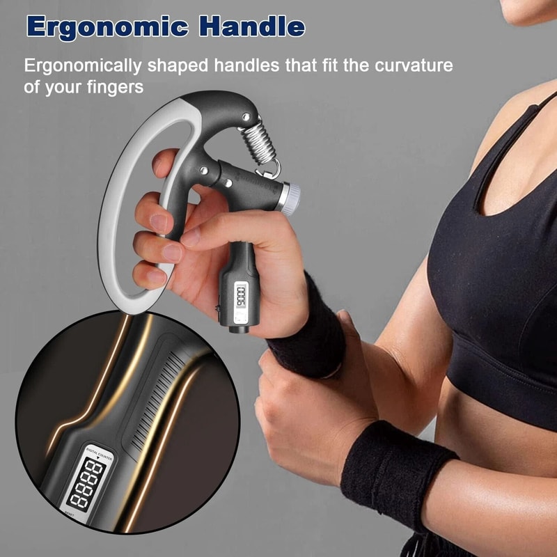 Adjustable Hand Grip Strengthener For Enhanced Grip Forearm Power 8