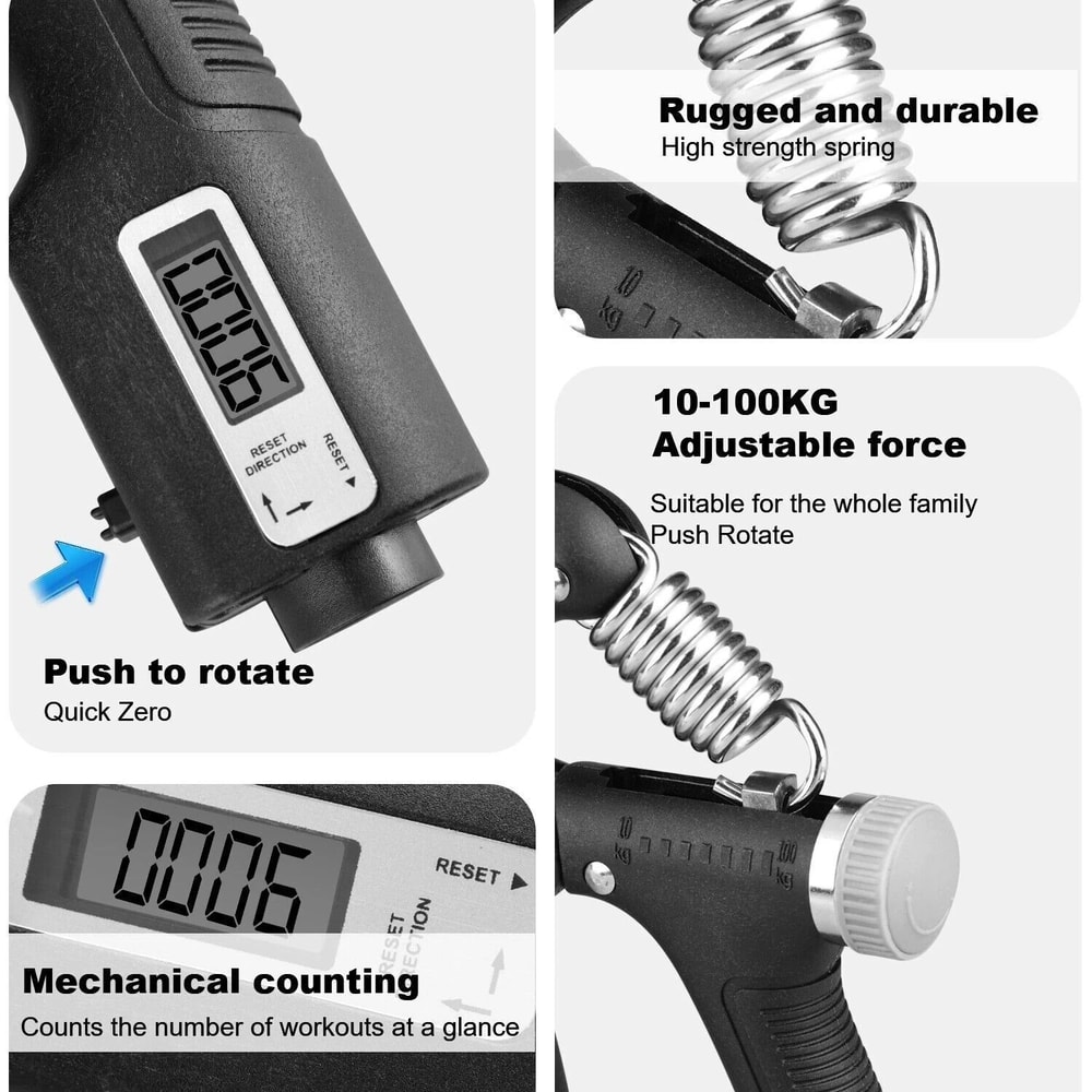 Adjustable Hand Grip Strengthener For Enhanced Grip Forearm Power 9