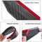 Carbon Fiber Side Mirror Guards Waterproof Rain Sun Visors For Cars 4