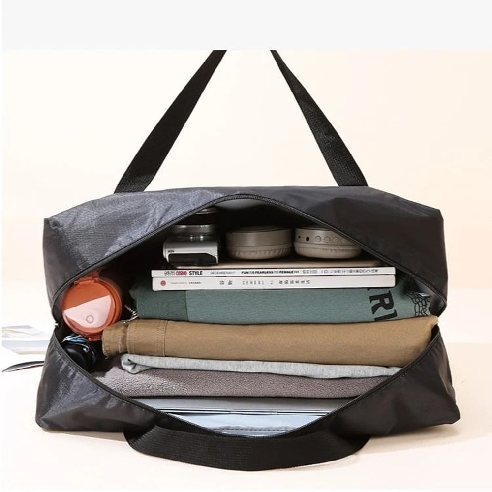 Compact Gym Bag Organizer With Travel Waist Pouch And Belt Storage 1