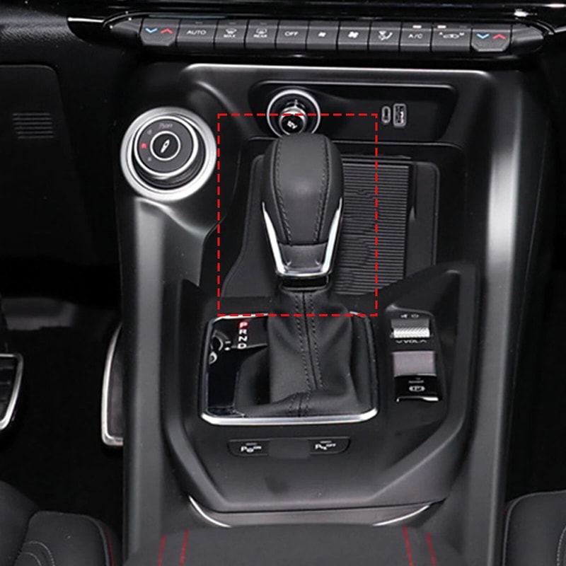 Real Carbon Fiber Gear Shift Knob Trim Cover For Alfa Romeo Tonale Premium Quality Custom Fit 8