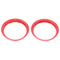 Premium Red Interior Vent Trim Ring For Seat Leon MK2 Dashboard 7