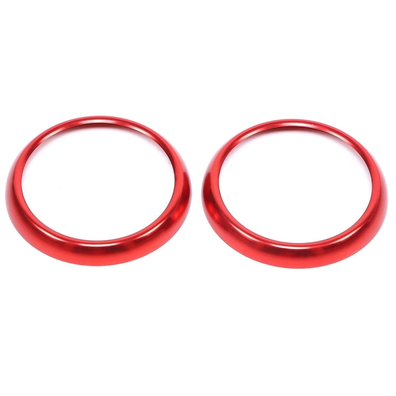 Premium Red Interior Vent Trim Ring For Seat Leon MK2 Dashboard 8