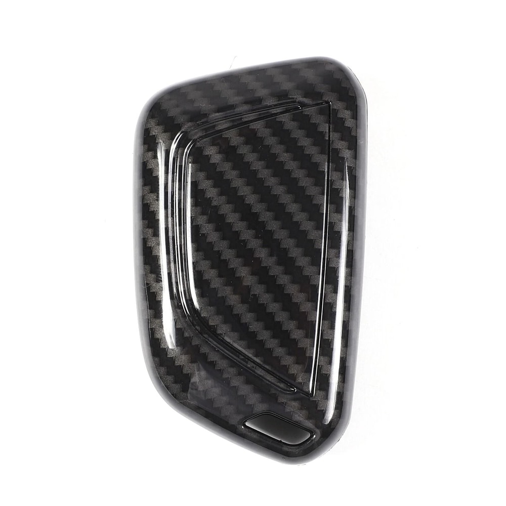 Premium ABS Carbon Fiber Key Fob Cover For Corvette C8 Sleek Protection Style 1