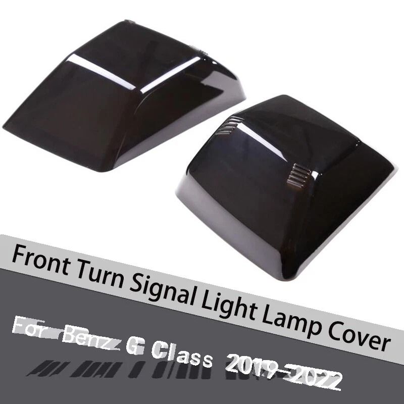 Smoke Turn Signal Lens Cover Trim For Mercedes G Class 2