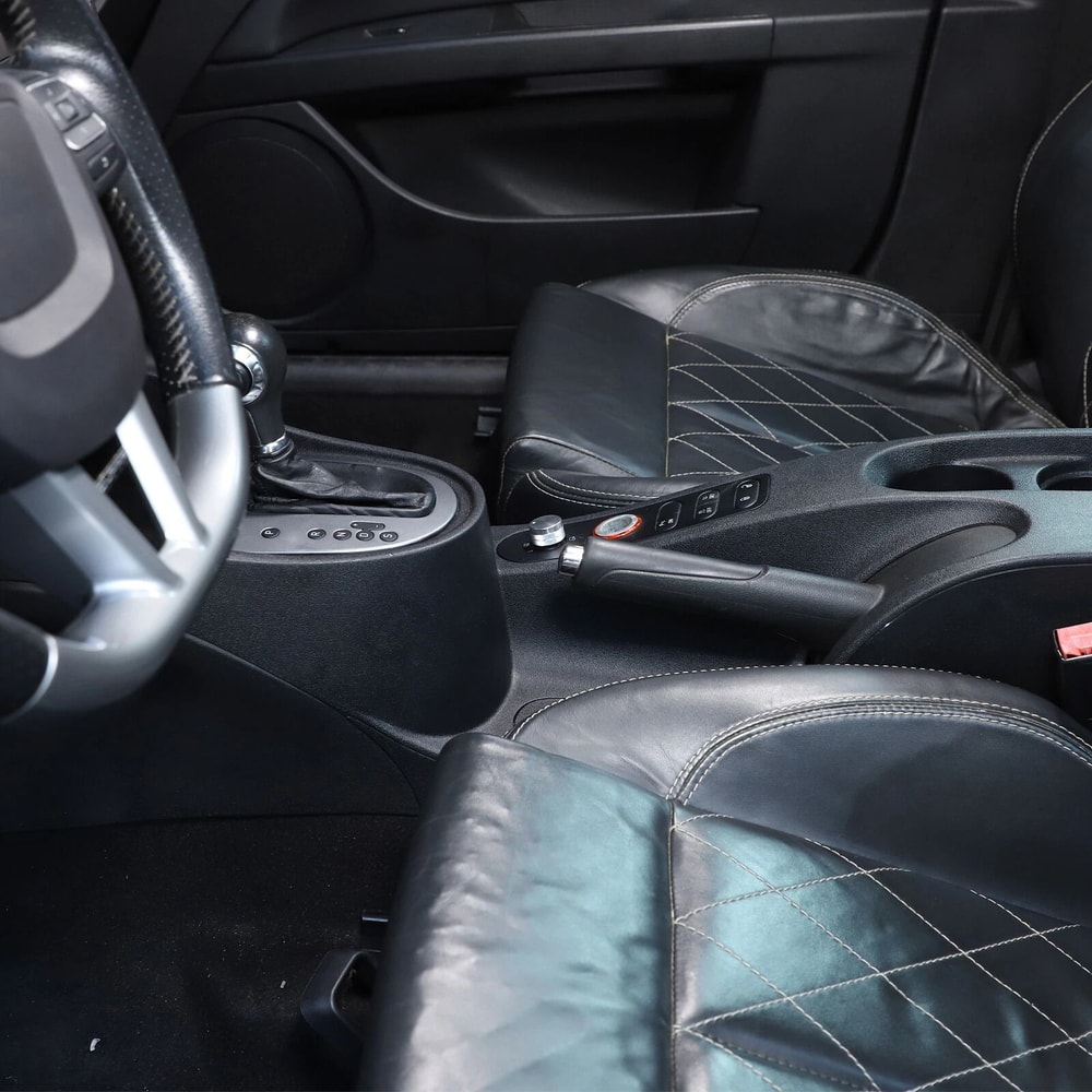 Premium Aluminum Rearview Knob Trim Ring For Seat Leon MK2 Mirror Upgrade 1