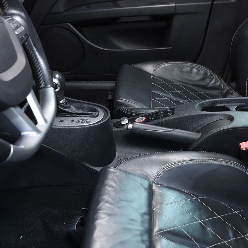 Premium Aluminum Rearview Knob Trim Ring For Seat Leon MK2 Mirror Upgrade 1