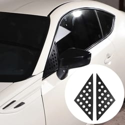 premium front window cover trim for toyota 86 & subaru brz triangular glass trim accessory